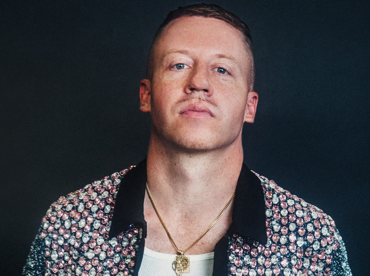 Closeup of Macklemore.