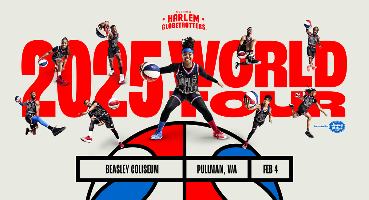 graphic: Harlem Globetrotters.