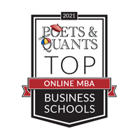 2021 poets & Quants top business schools online MBA.