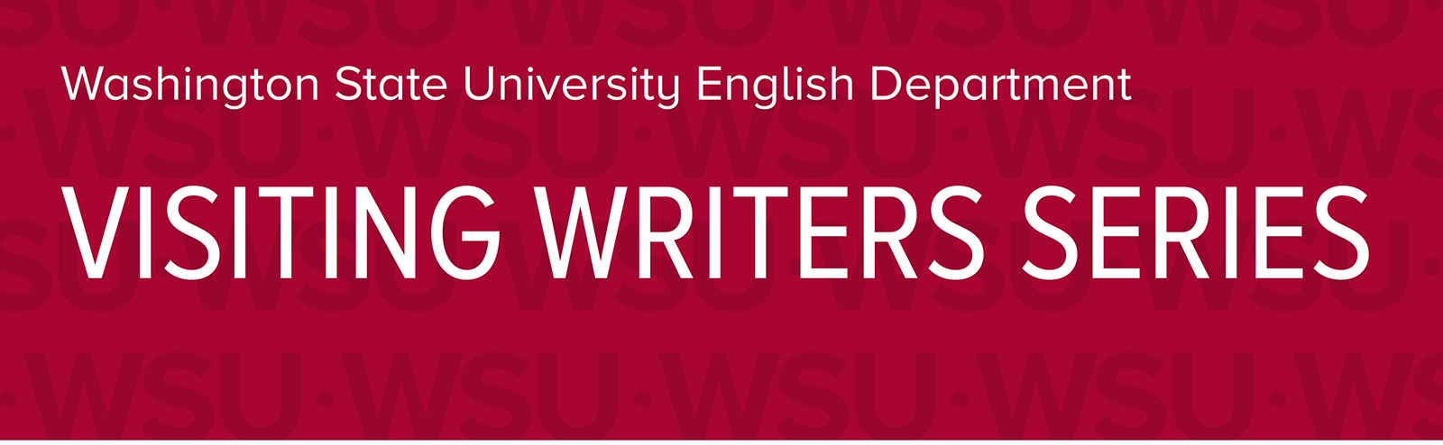 graphic: WSU Visiting Writer Series.