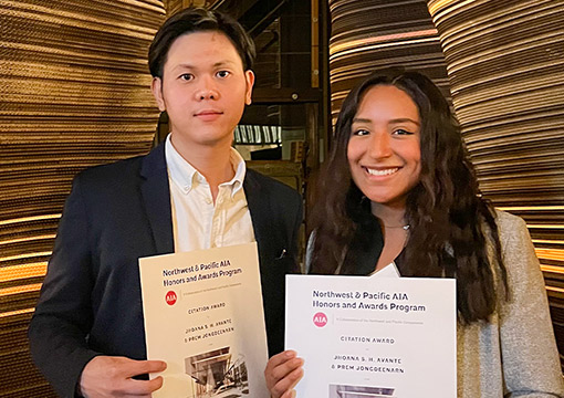 Jhoana Avante and Prem Jongdeenarn.