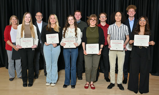 Outstanding students.