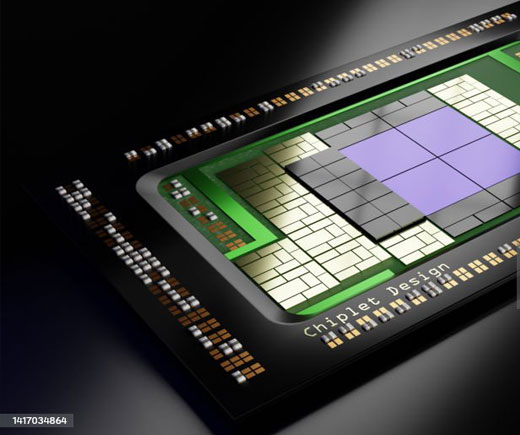 Semiconductor chip.
