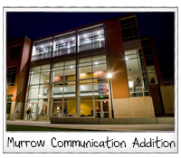 Kathi Goertzen Communication Addition building