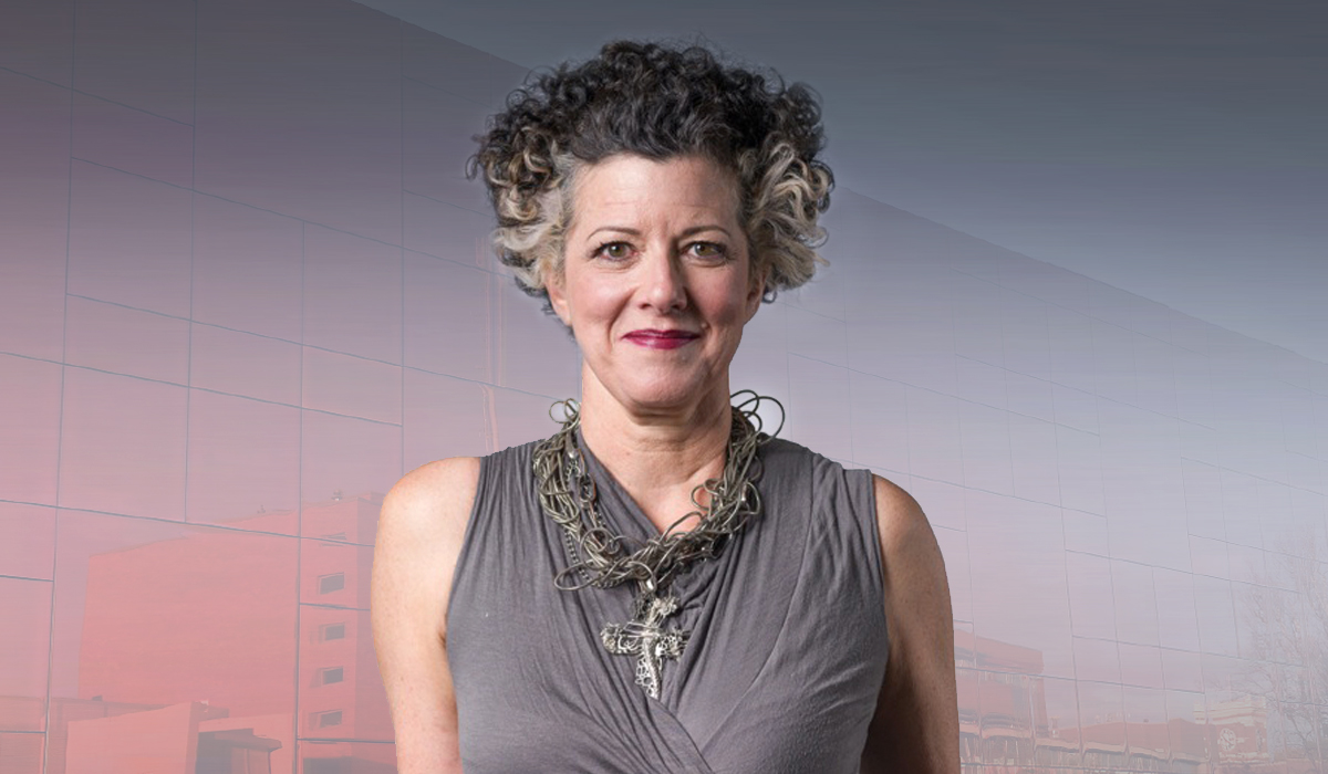 Close-up of Robin Held.