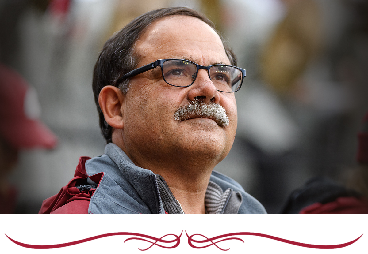 Closeup of Dan Bernardo.