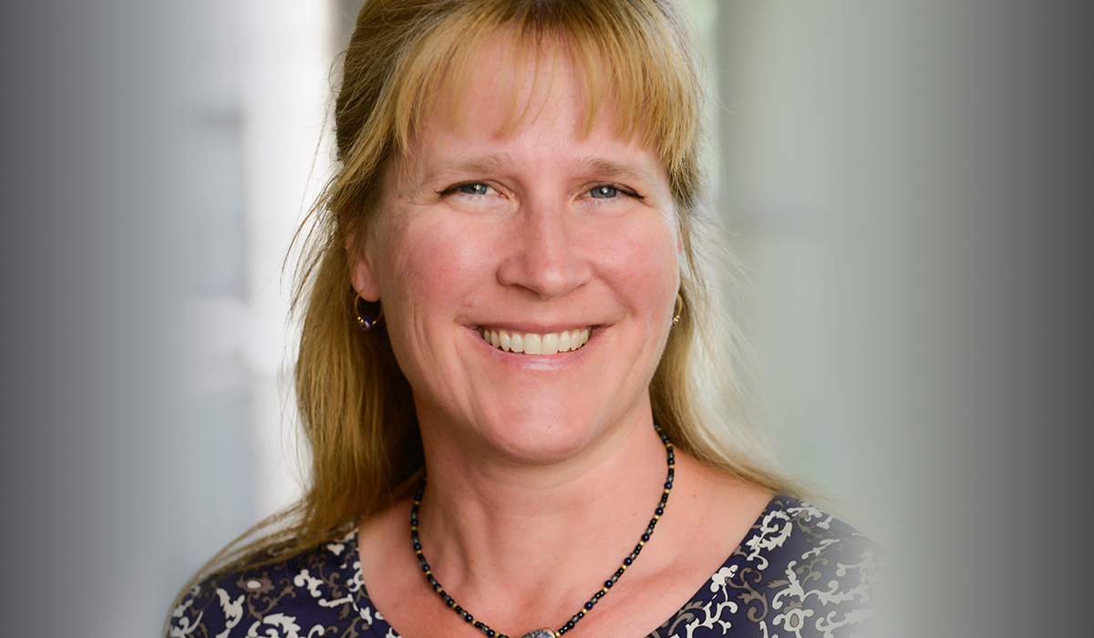 Closeup of Dr. Dori Borjesson.