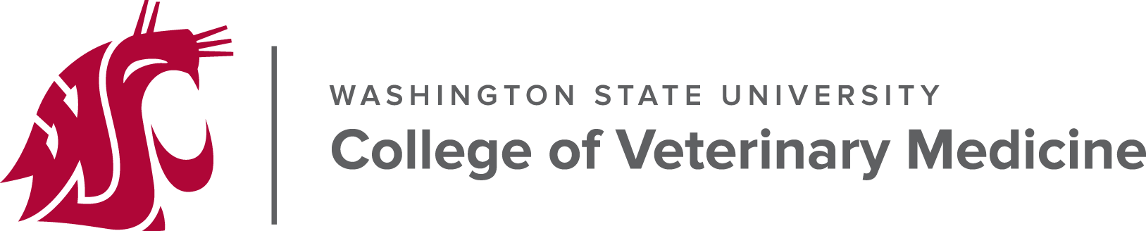 WSU College of Vet Med logo.